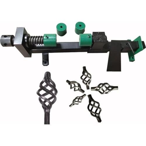 Handmade metal forgin manual basket steel twisting machine hand tools wrought iron equipment
