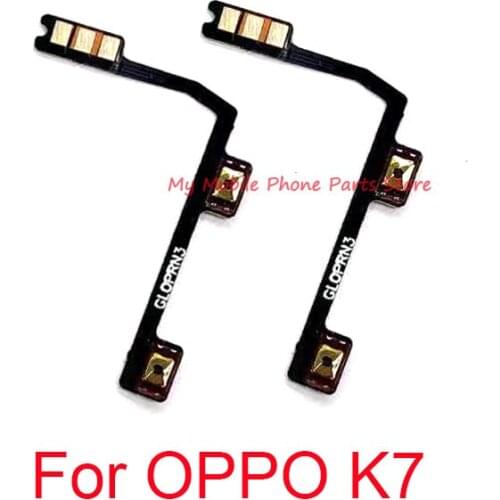 Power And Volume Flex Cable For OPPO K7 Power ON/OFF Volume Side Buttton Key Connector Flex Cable Repair Parts