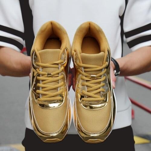 Mens Casual Shoes New Lace-up Couple Air Cushion Breathable Shoes Men Fashion Sneakers Outdoor Hot Sale Shoes Zapatos de hombre