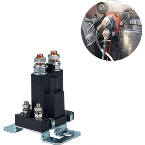 2020 new Dual Battery Isolator Relay Start On/Off 4 Pin 500A 12V For Car Power Switch It help extend battery life