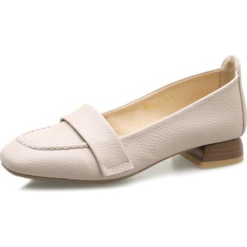 The new age season 2018 students lazy leisure joker shoe size size 32 shallow mouth single shoes 1814-46