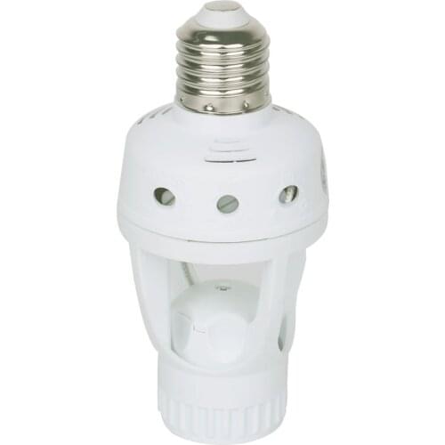 Outdoor Screw Type Smart 360 Degrees Pir Motion Sensor 60W Light Lamp Holder