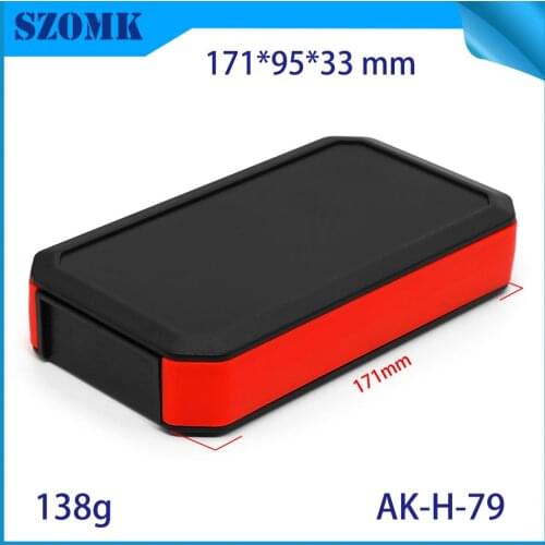 10 pcs 171*95*33mm szomk plastic enclosure for electronics project customizable plastic instrument case device box