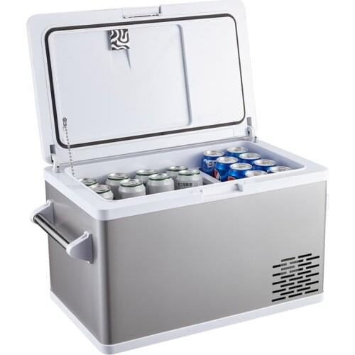 ASPENORA Portable DC 12V Compressor Mini Car Fridge Freezer Refrigerator Freezers For Camping RV