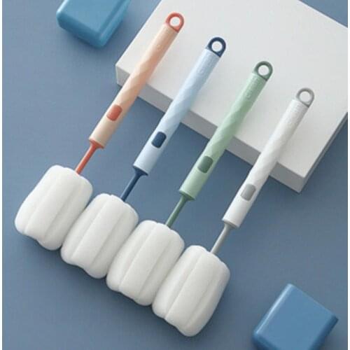 Cup Brush Detachable Deep Cleaning Ability Plastic Kitchen Washing Brush Tools for Home