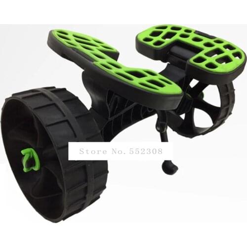 New 2-Wheel Canoe Boat Carrier Cart Small Fishing Boat Transport Mount Car Surf Board Plastic Single Beach Board Cart Trolley