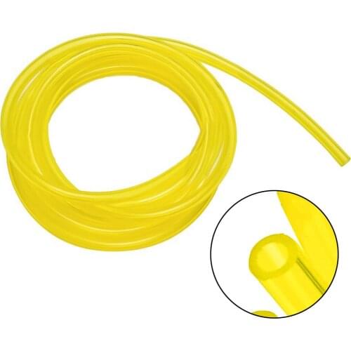1 Meter Motorcycle Bike Fuel Diameter Inner Dia 3mm*5mm 3mm*6mm Yellow Pipe Fuel Filter Line Oil Moto Dirt Filter Hose Oil Tube