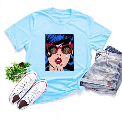 Vintage Short Shirt Streetwear Lazy Style Niche Comfort Tops for Women Clothing Harajuku T-Shirt for Teenage Girls