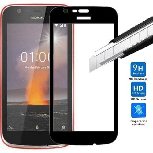 21D Full Cover Tempered Glass For Nokia 1 2018 Screen Protector protective film For Nokia1 TA-1047 TA-1056
