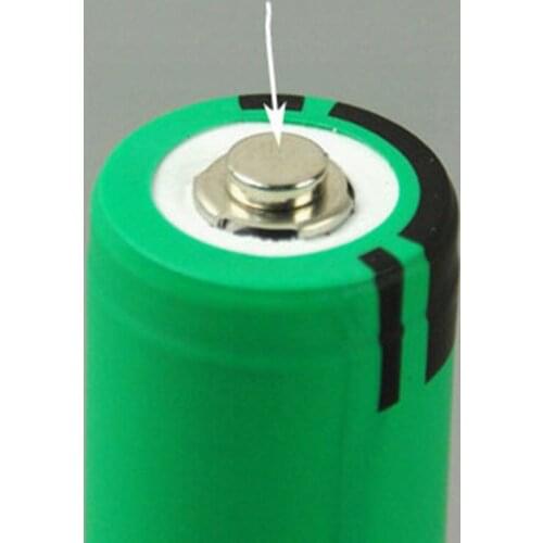 20pcs-200pcs D5*2 magnet for 18650 flat-head battery