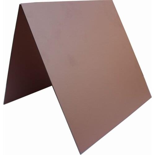 1.0mm AluminIum Flat Plate Rose Gold Sand Surface Anodized Anti-Fingerprint Blank Laser Engraved Material 200x200mm 300x300mm