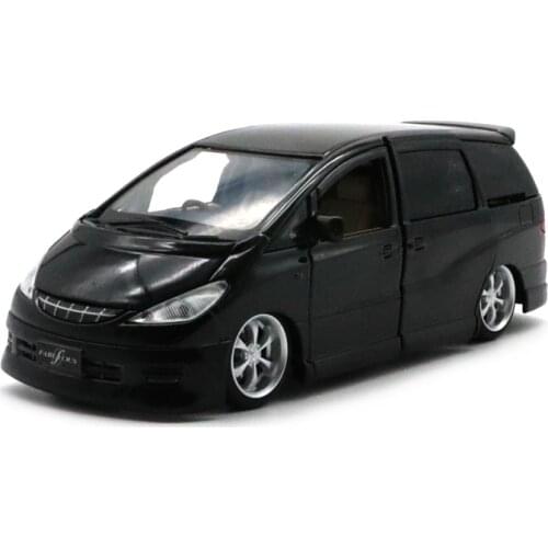 1/32 ESTIMA MPV VAN JKM Diecast Model Toys CAR for Kids Sound Light