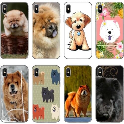 Chow Chow dog puppy For Xiaomi Mi 9 8 SE Pro A1 A2 Lite 6 6X 5 5s 5x note mix 2s max 2 3 Transparent cover case