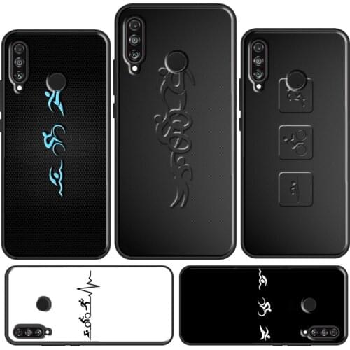 Triathlon Tri Life Case For Huawei P40 Lite P30 P20 Pro Mate 20 Lite P Smart 2019 Nova 5T Honor 10i 8X 9X 8A