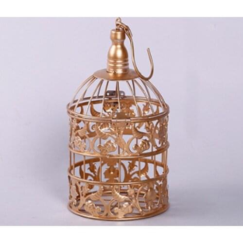 European style iron decorative bird cage wedding window bird cage decoration prop bird cage