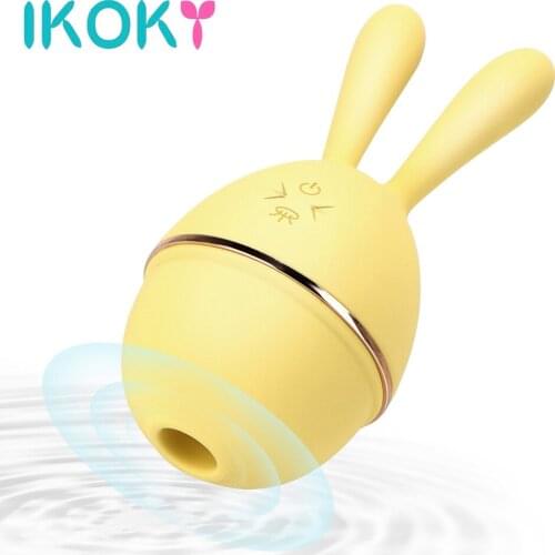 IKOKY Nipple Vaginal Massager 10 Speeds Clit Sucking Vibrator Adult Sex Products Sex Toys for Women Clitoris Stimulator