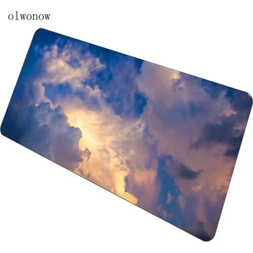Sky Earth mousepad 800x300x4mm Starry Sky gaming mouse pad gamer mat computer desk padmouse keyboard stars play mats