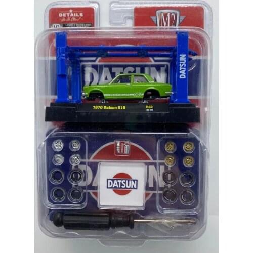 M2 machines 1:64 1970 Datsun 510 Collection Metal Die-cast Simulation Model Cars Toys
