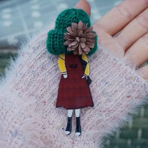 DIY flower hat brooch model pins brooch badges pins