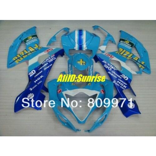 Injection mold Fairing kit for SUZUKI GSXR1000 2005 2006 GSX-R1000 GSXR1000 K5 05 06 ABS Blue Fairings set+gifts