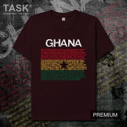 Republic of Ghana Ghanaian GHA mens t shirt new Tops t-shirt Short sleeve clothes sweatshirt national team country summer casual