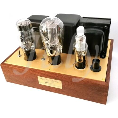 West Electric 91 circuit WE310 pushes 2A3 or 300B dual-use single-ended power amplifier. frequency 20KHZ -0.8DB, full voice