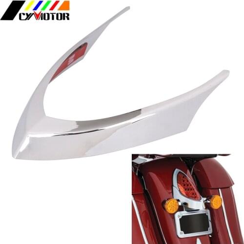 Motorcycle Plastic Tail Light Top Trim Cover For Indian Chief Classic Dark Horse Vintage Chieftain Roadmaster 2014 2015 2016-18