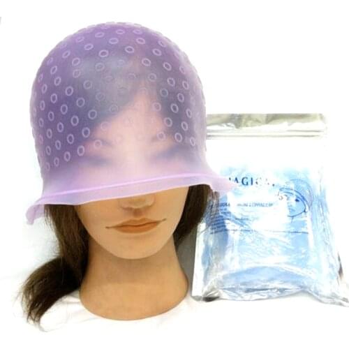 Recyclable Silicone Salon Hair Dye Cap Professional Hairdresser Styling Coloring Cap Durable For Hair Dye Salon Accessories Tool
