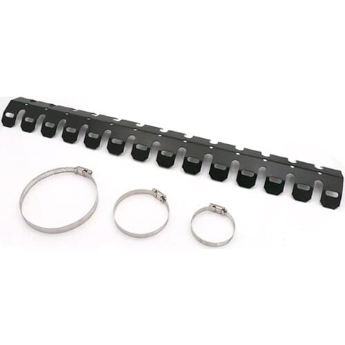 Motorcycle Exhaust Pipe Guard Plate Long Anti-Heat Shield for Moto Muffler Silencer Pipe Scooter Retro Exhaust Pipes Protector