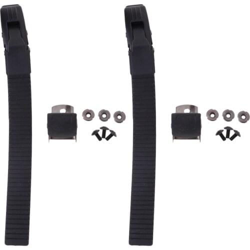 2X Replacement PP Roller Skate Energy Strap Buckle with Screws Nut Repair Set