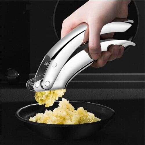 304 Stainless Steel Garlic Press Manual Detachable Garlic Presser Mincer Chopper Crusher Slicer Grater Squeezer Kitchen Tools