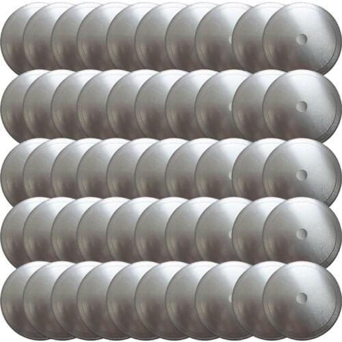 50pcs/set 110x0.3x20mm Oblique blade ultra-thin diamond cutting blade [jade / crystal / carnelian cutting disc]