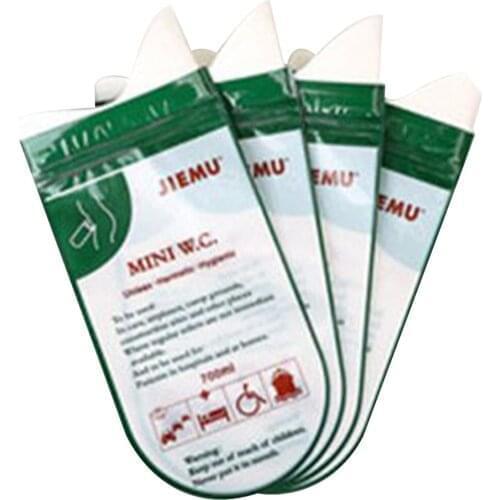 New 600cc Emergency Portable Car Urine Bag Vomit Bags Mini Mobile Toilets Handy Unisex Disposable Urinal Toilet Bag