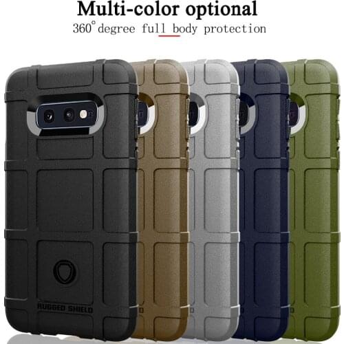 For Samsung Galaxy S10 5G S10E Note 10 Plus Armor Silicone Shield Back Cover Case For Samsung S9 Plus S10 S8 Shockproof Case