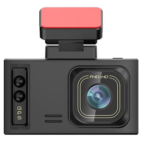 Dual Camera Rearview Mirror Camera Hd 1080p 170 Degree Wide-angle Driving Recorder