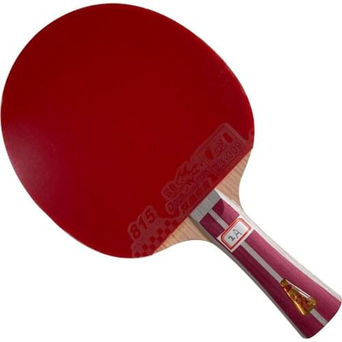 Double fish 2 star Pingpong Paddles Table Tennis Racket Racquet Bat Flared Long Handle for Amateur Entertain Players