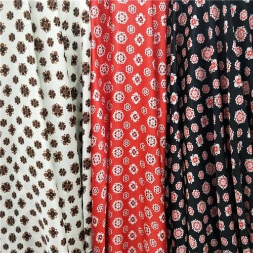 Ethnic Charmeuse Fabric Silky Poly Soft Dropping Material For Gown Pajamas