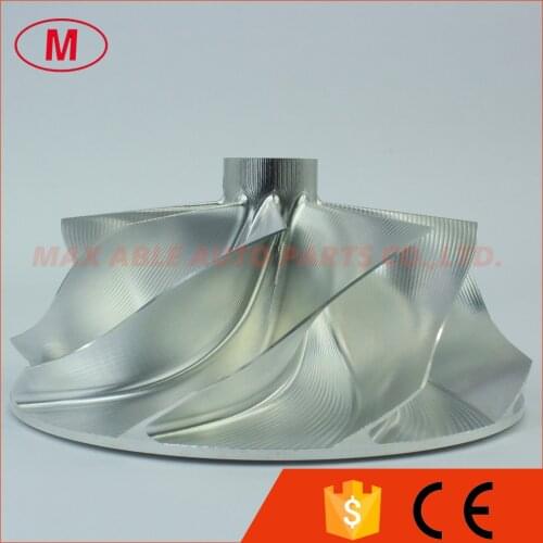 G35-1050 reverse 68.07/84.45mm 9+0 Blades point milling turbo aluminum 2618/Milling/billet compressor wheel for 880695-5002S