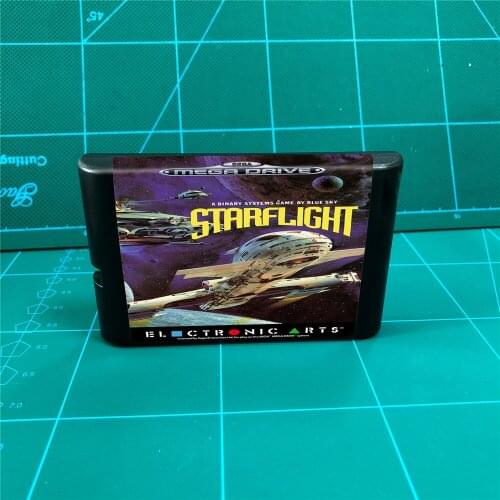 Starflight - 16 bit MD Games Cartridge For MegaDrive Genesis console