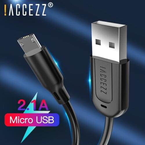 !ACCEZZ TPE Micro USB Cable Fast Charging Microusb Charger Data Cable For Samsung S7 S6 Xiaomi Huawei Cord Mobile Phone Cable 3m