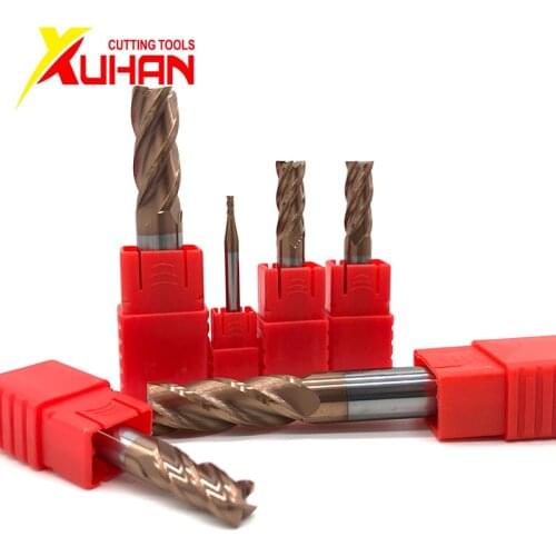 HRC55 4Flutes 14mm16mm18mm20mm End mill Milling Cutter Alloy Coating Tungsten Steel tool CNC maching Endmills milling cutter