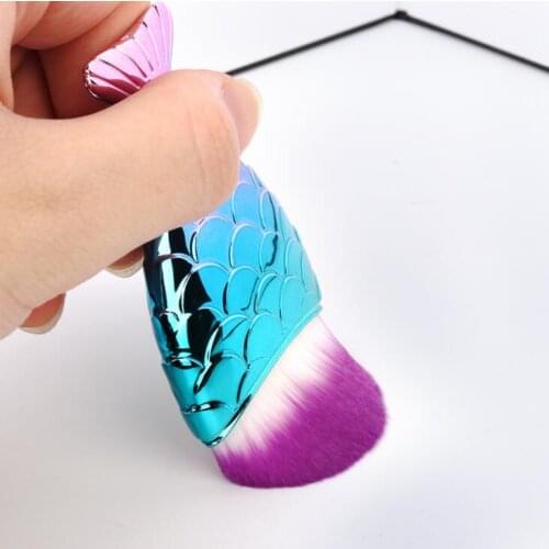 Kawaii makeup brushes Make Up Brush Kawaii Pink Powder Blush Makeup Brush For Shading Bronzer Concealer Cosmetic