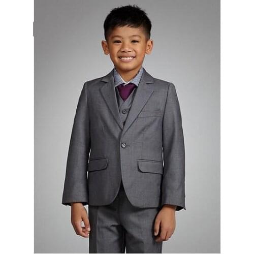 Fashion Children suits for party occasion customized boy suits set (Jacket+Pants+Shirt+vest+ tie) ZB293 coats and jackets child