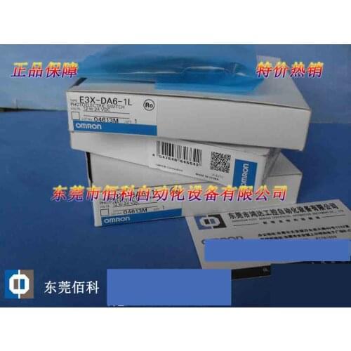 New Original /Fiber Amplifier E3X-DA6-1L