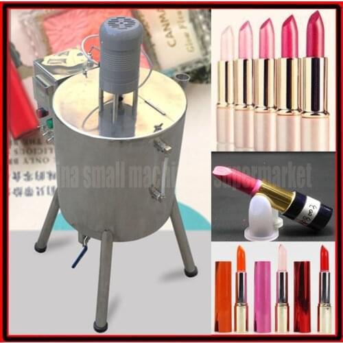 Factory direct sale Lipstick Machine Heat Stirred Tank Lipbalm Heating and Stirring Filling Heater machine 15