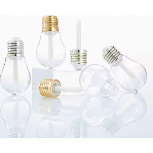 Lollipop Bulb Candy Design Empty Lip Gloss Tube Lips Balm Refillable Bottle Brush Container Mini Refillable Bottle Lipgloss Tube