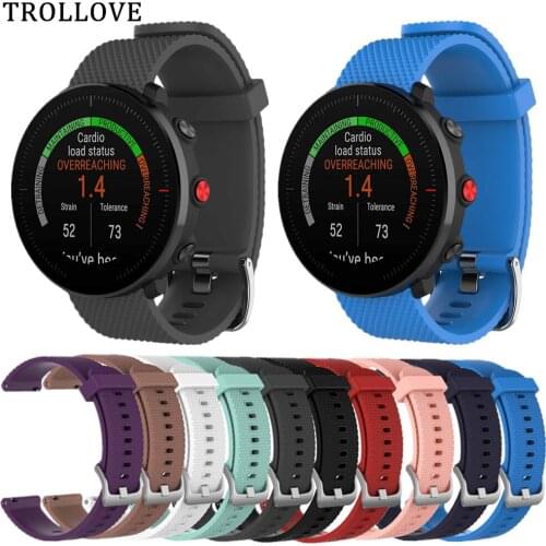 Soft Silicone Replacement Watch Band Strap For Polar Vantage M Smart Watch Wristband Bracelet Belt Wriststrap Band Accessories