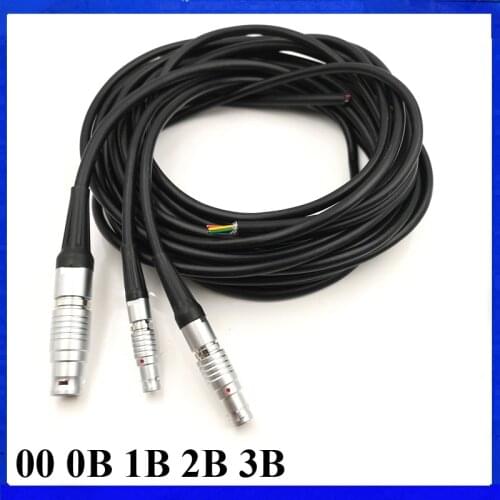 FGG Connector 0B 1B 2B 3B 2 3 4 5 6 7 8 9 10 12 14 16 18 19 Pin Welding Cable ARRI MINI Teradek Camera Power Flying Leads Cable