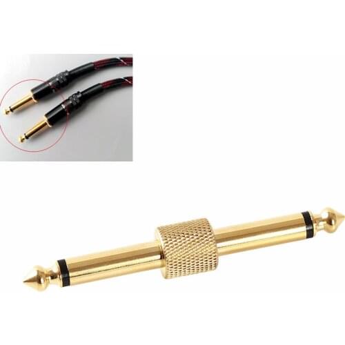 1pc Guitar Effects Pedal Connector Jack Interface Cable Adaptor Electric Pedal Board Accessories