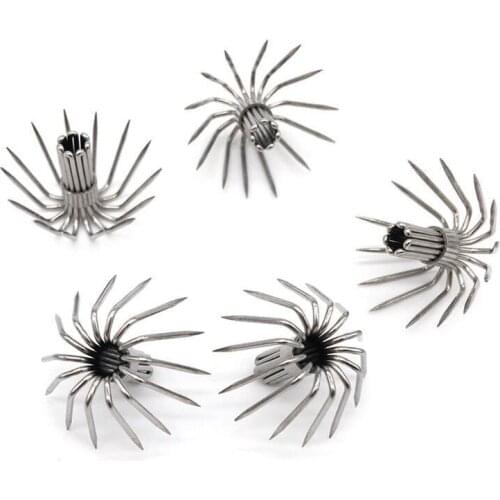 1PC Octopus Squid Lures Jig 12-14 Needles Hook Lure Squid Stainless Steel Barbless Umbrella Fishing Hook Fishing Tackle Wholesal